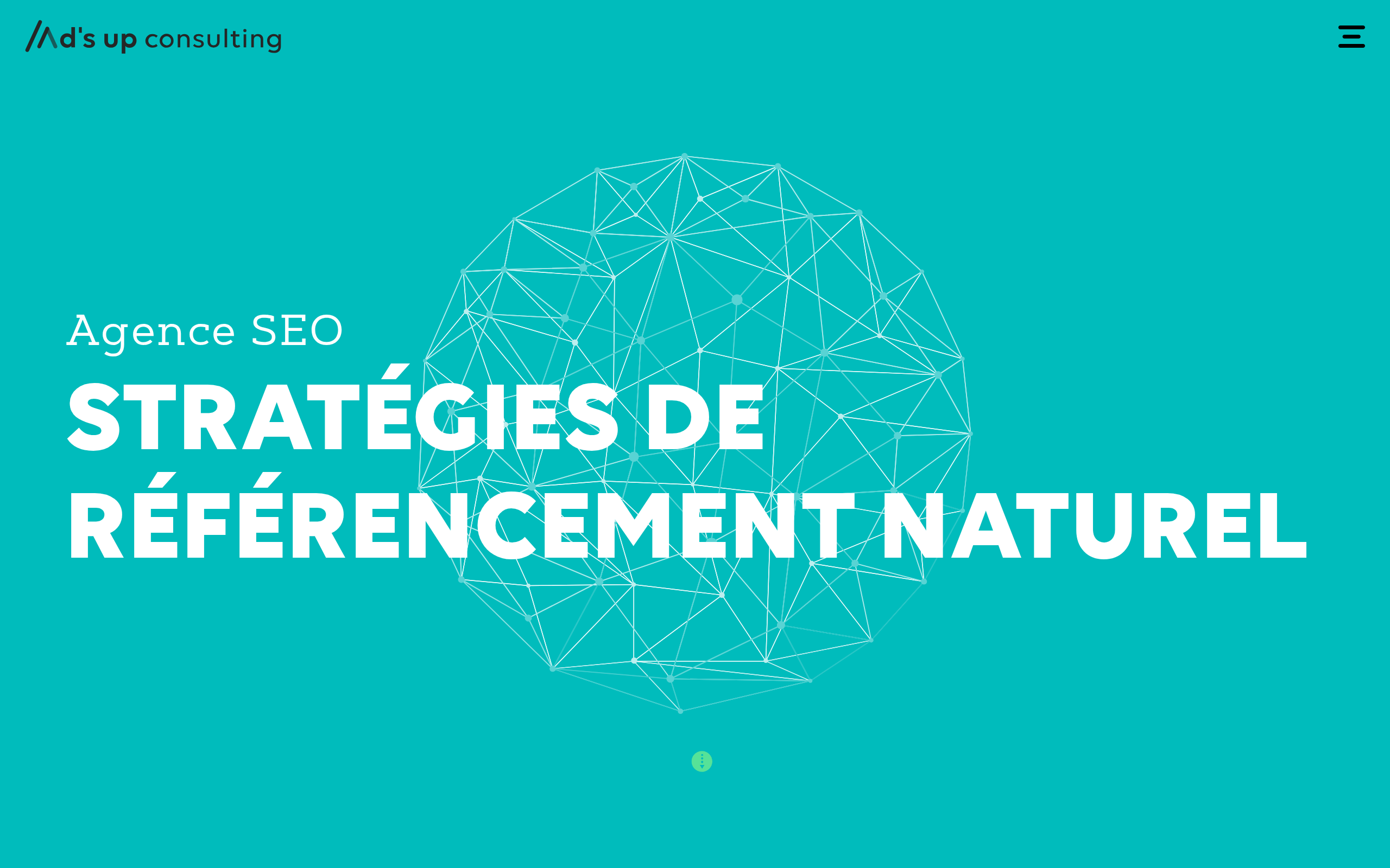 Aperçu du site Ad's up Consulting