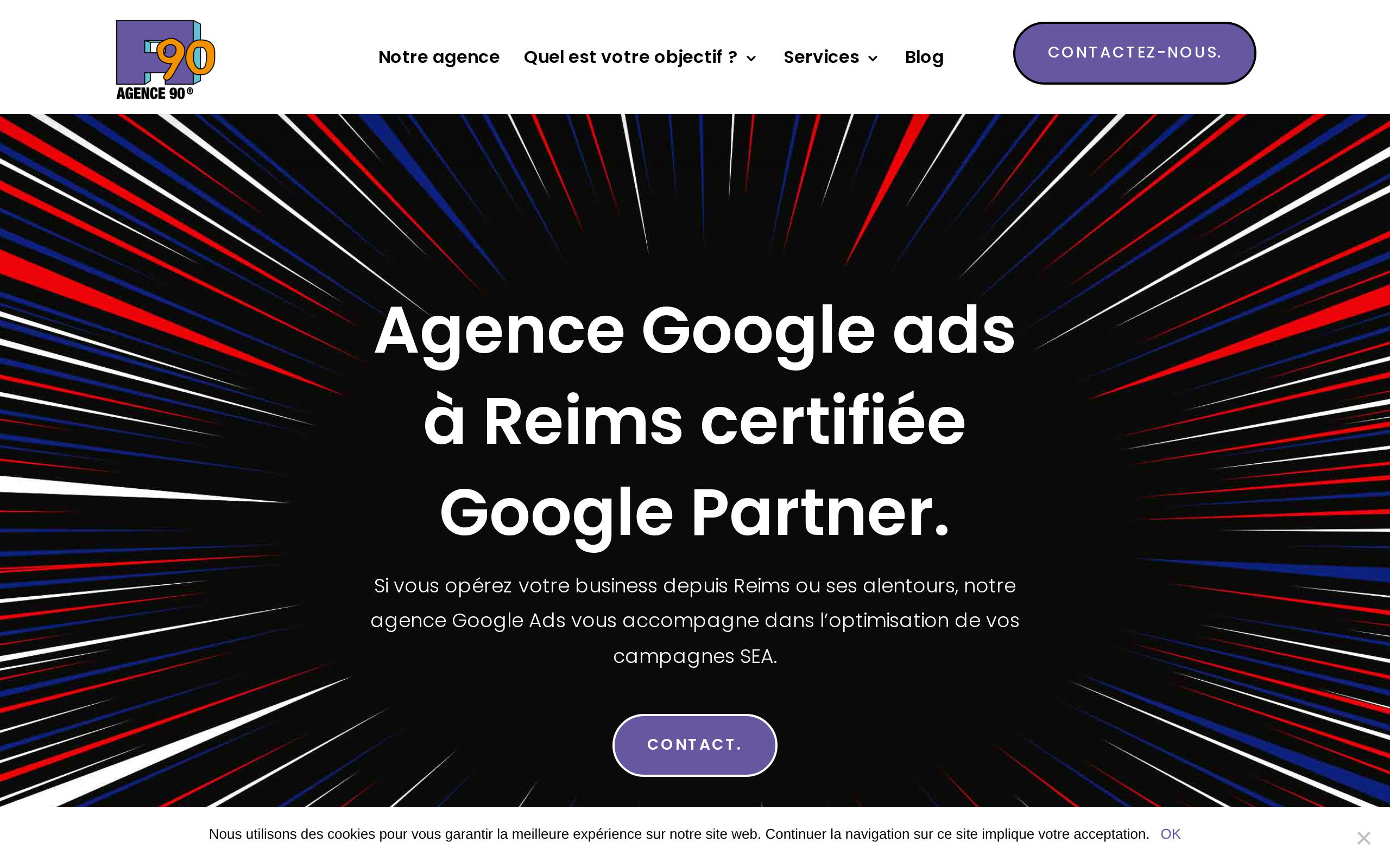Aperçu du site Agence 90
