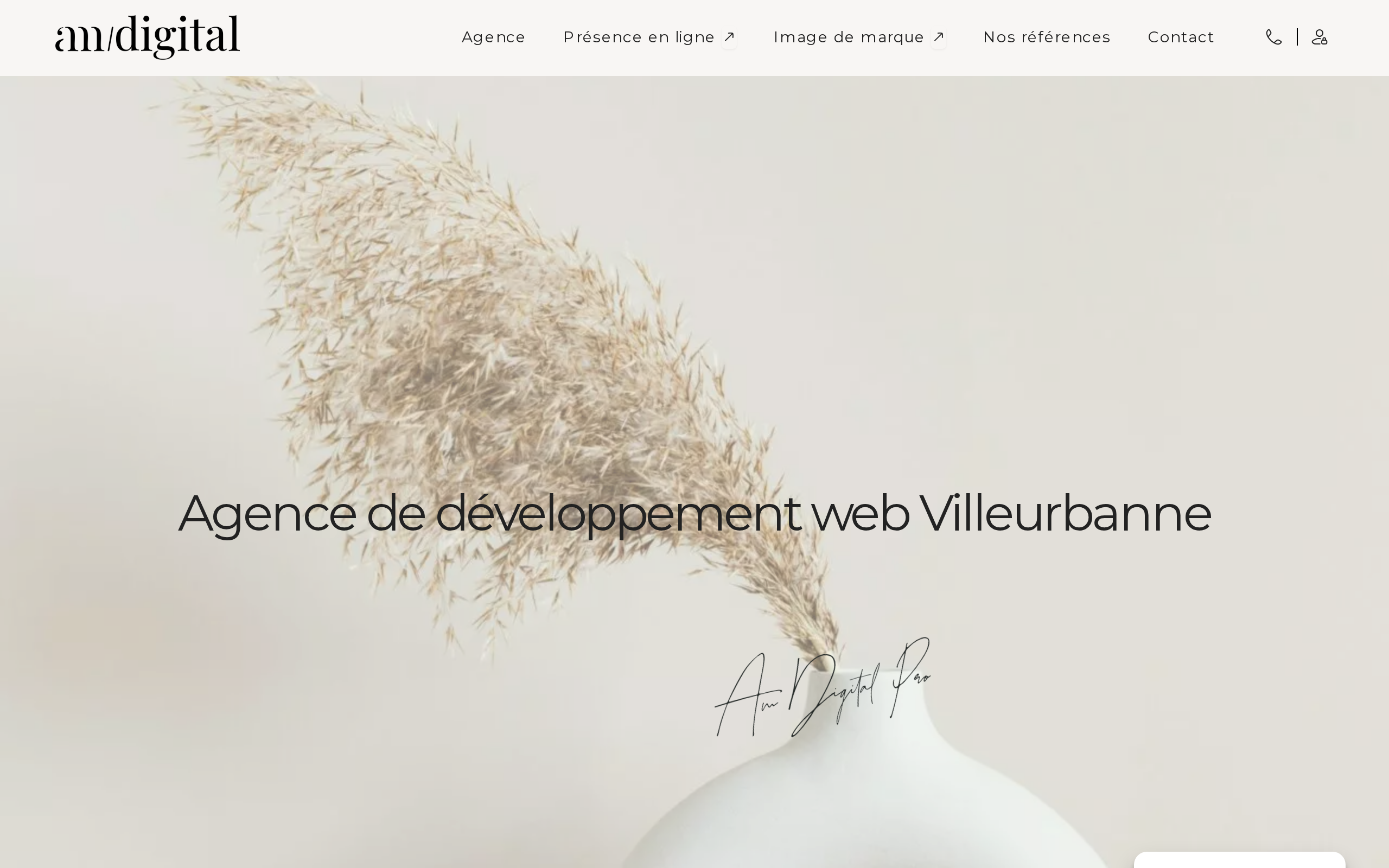 Aperçu du site Am Digital Pro