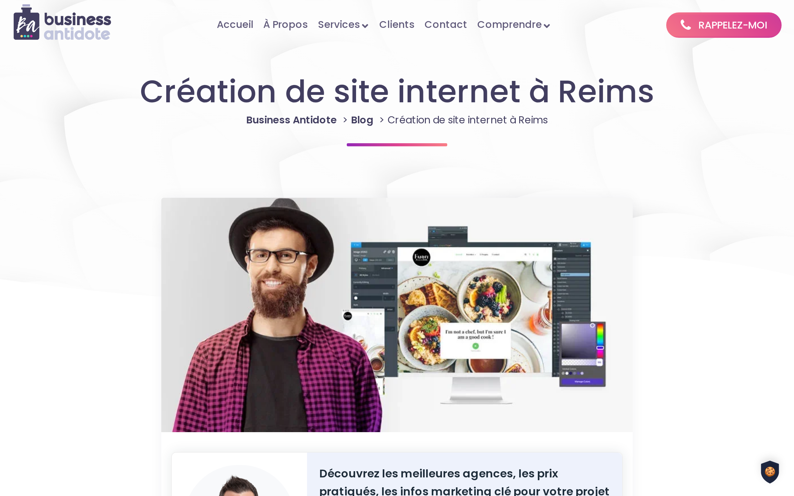 Aperçu du site Business Antidote
