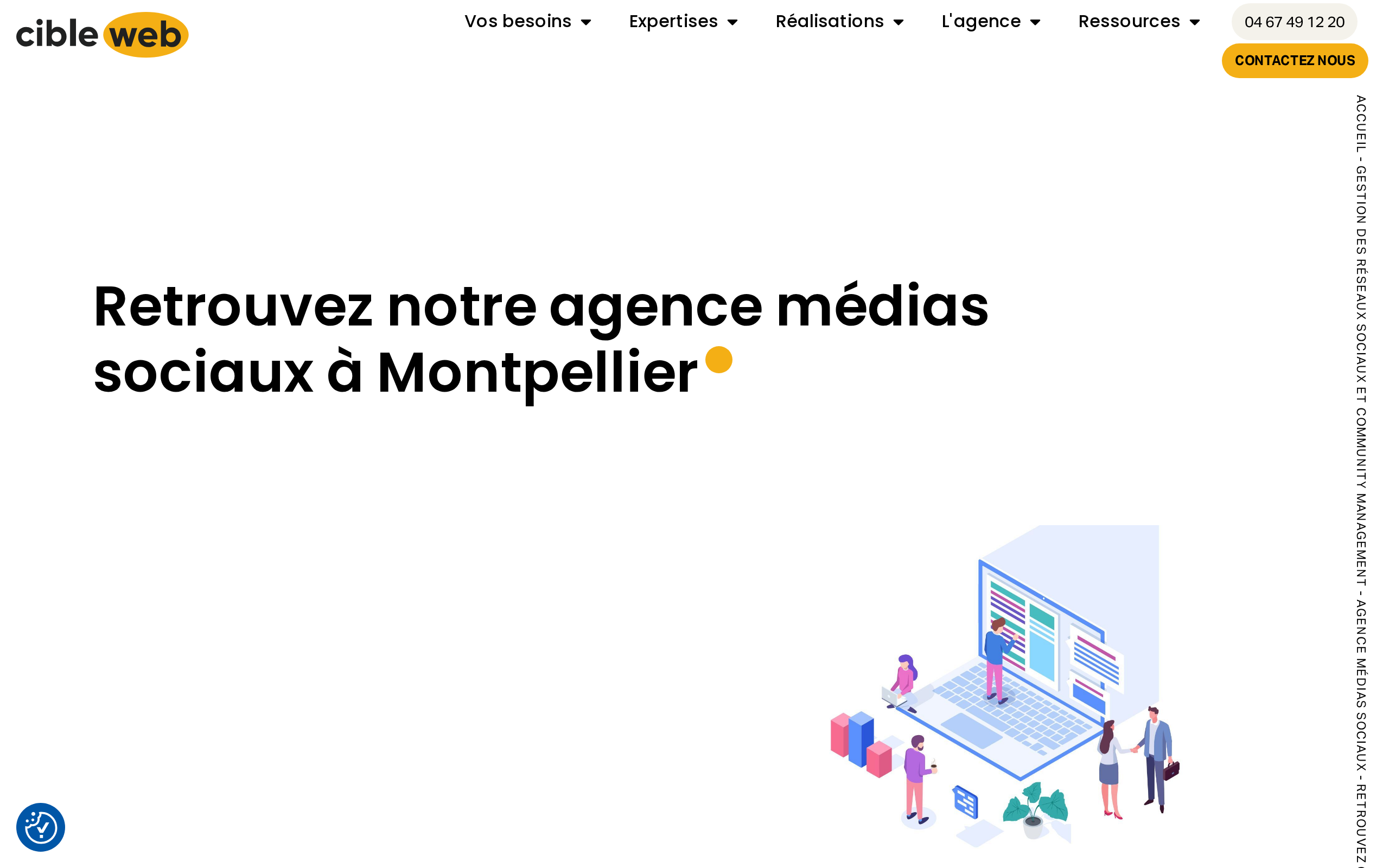 Aperçu du site CibleWeb