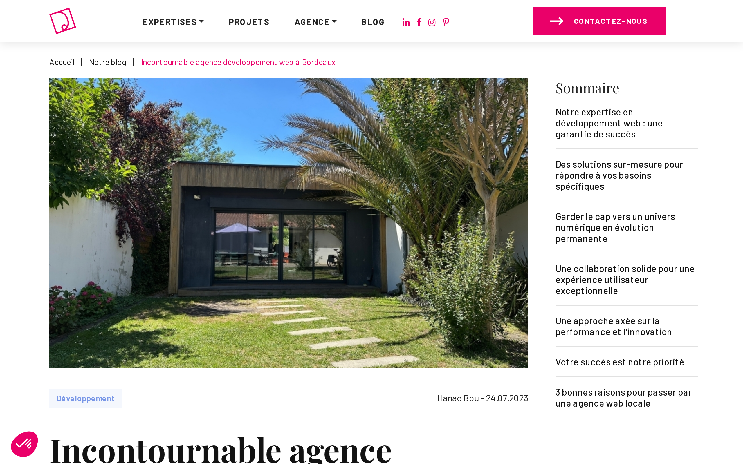 Aperçu du site Definima