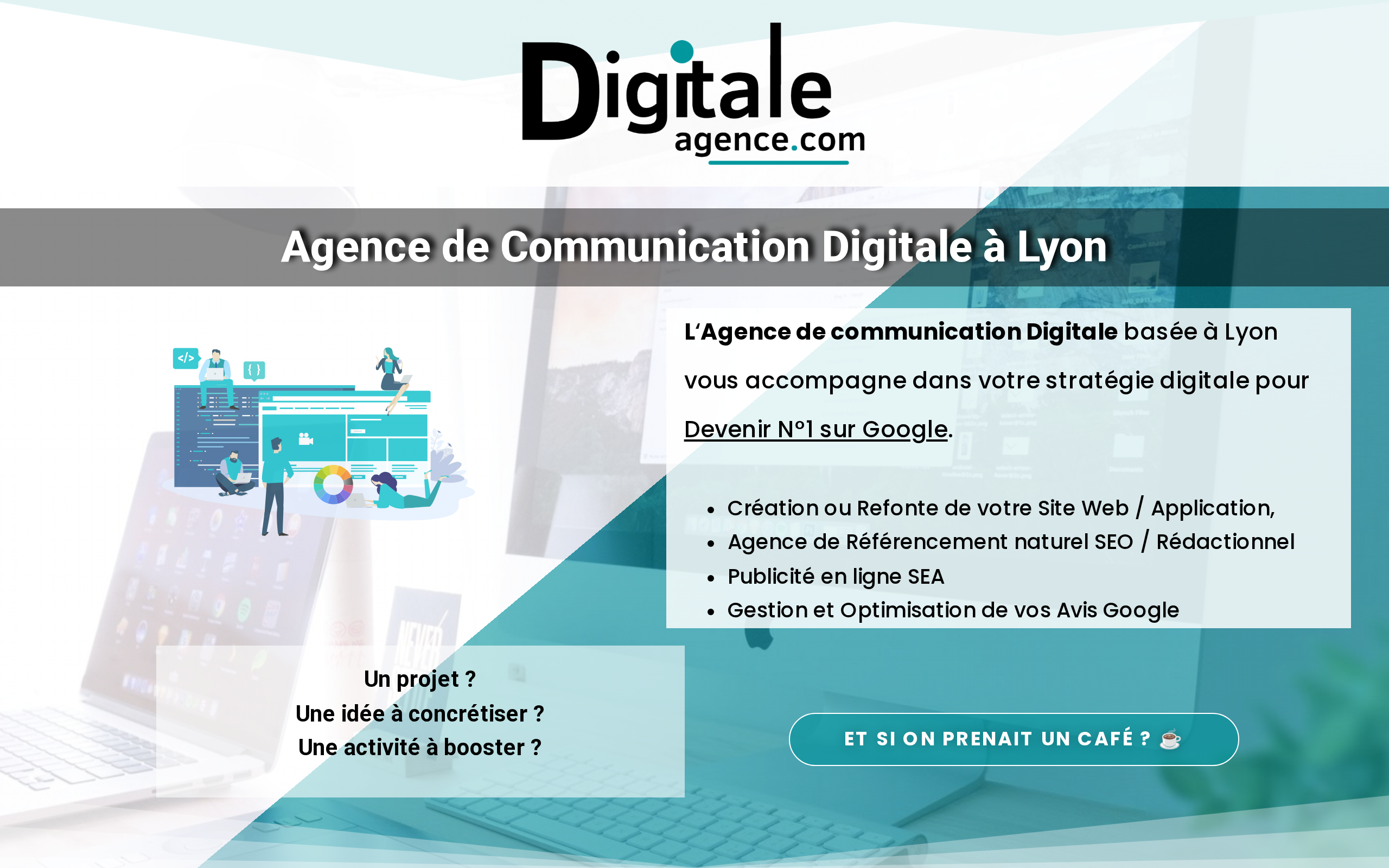 Aperçu du site Digitale Agence Lyon