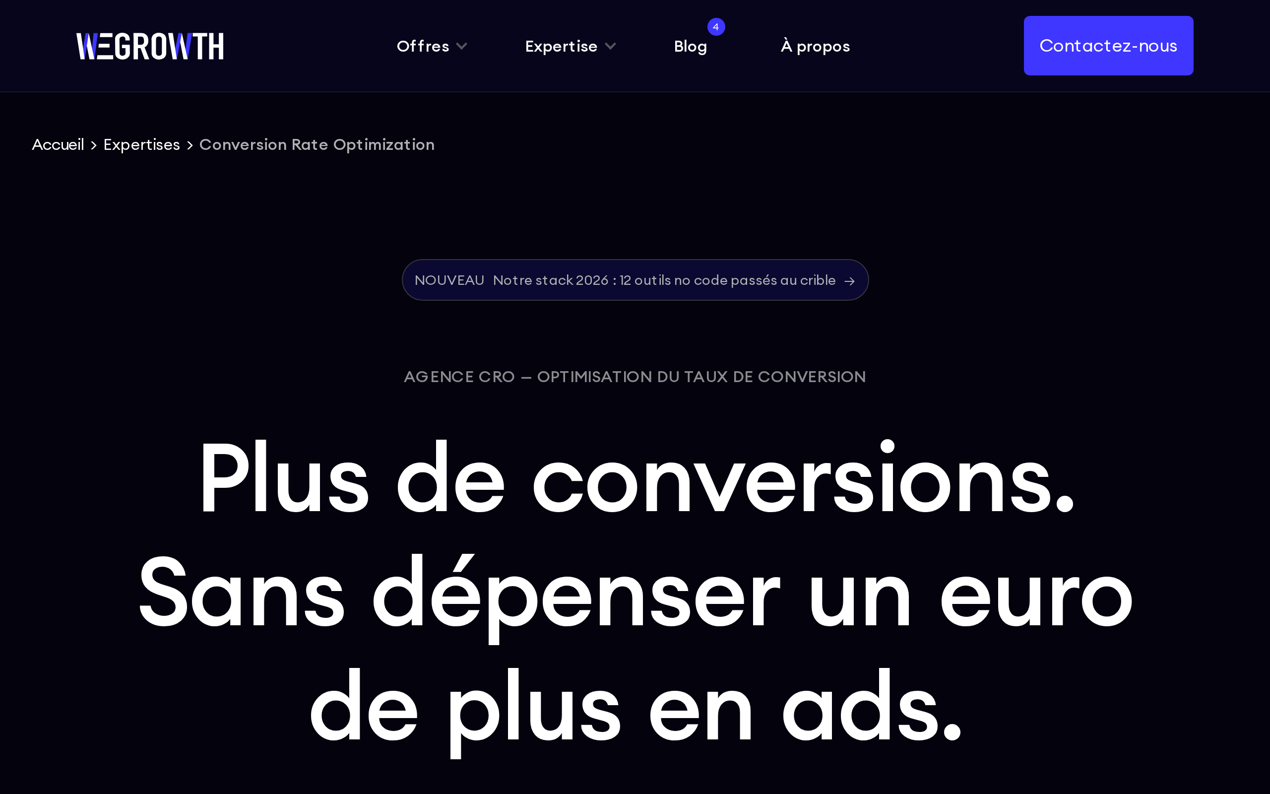 Aperçu du site We Growth