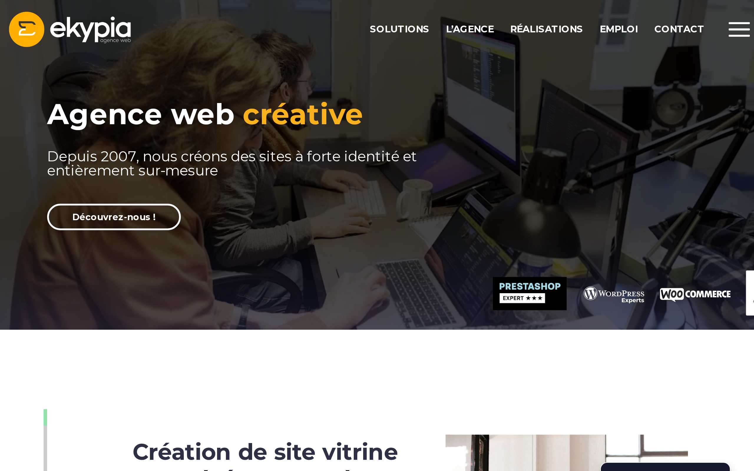 Aperçu du site Ekypia