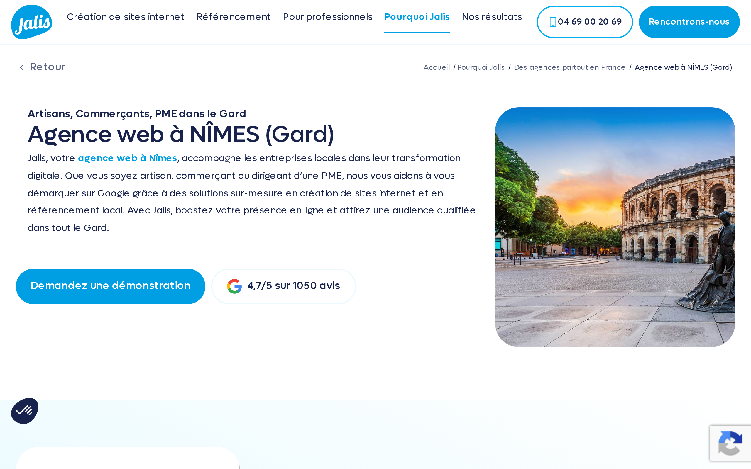 Aperçu du site JALIS
