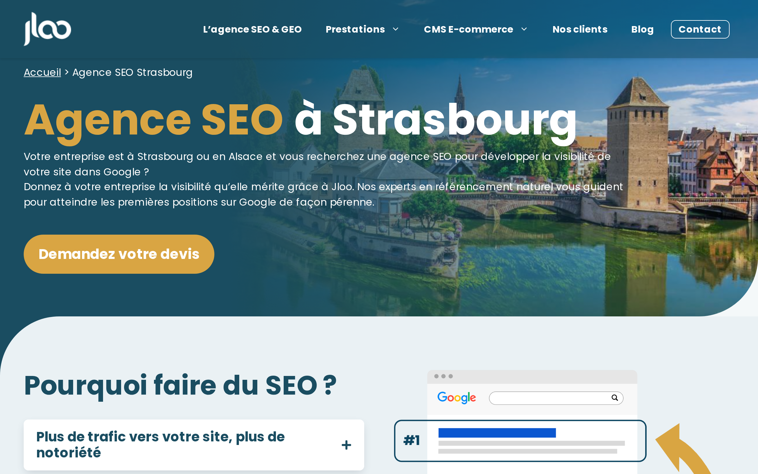 Aperçu du site Jloo