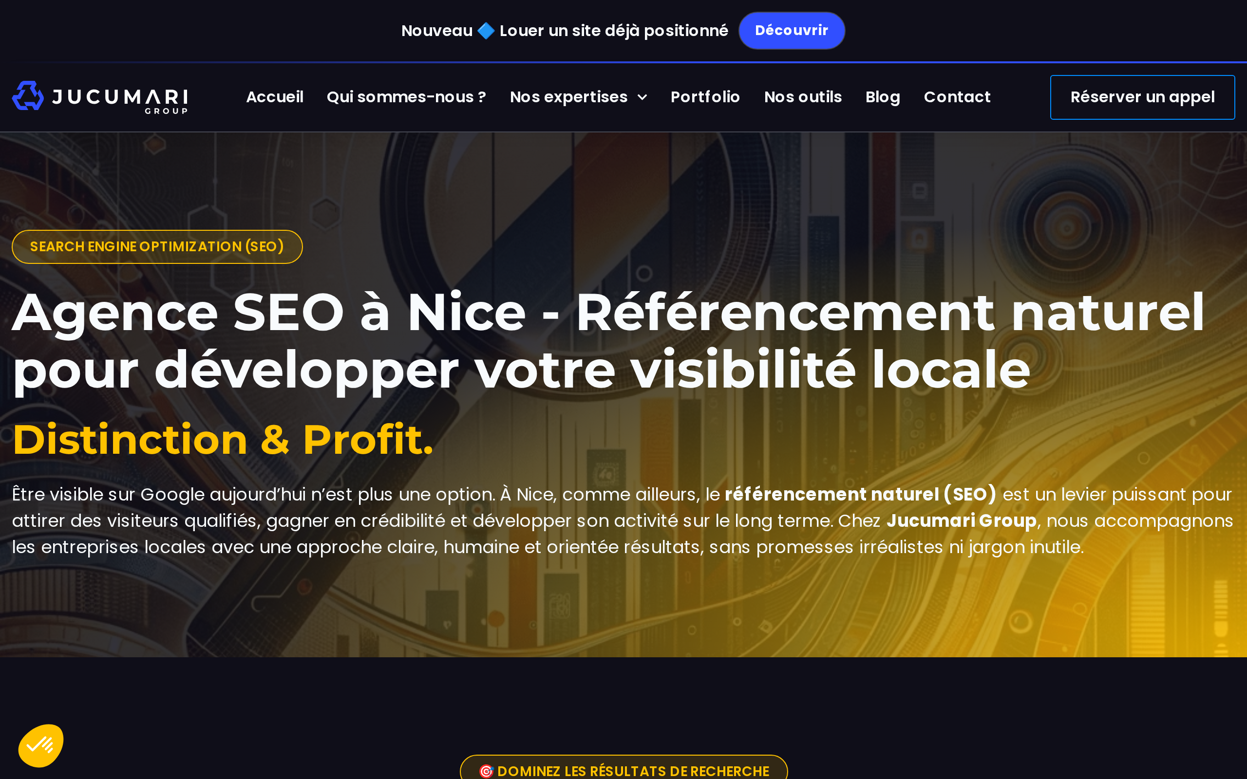 Aperçu du site Jucumari