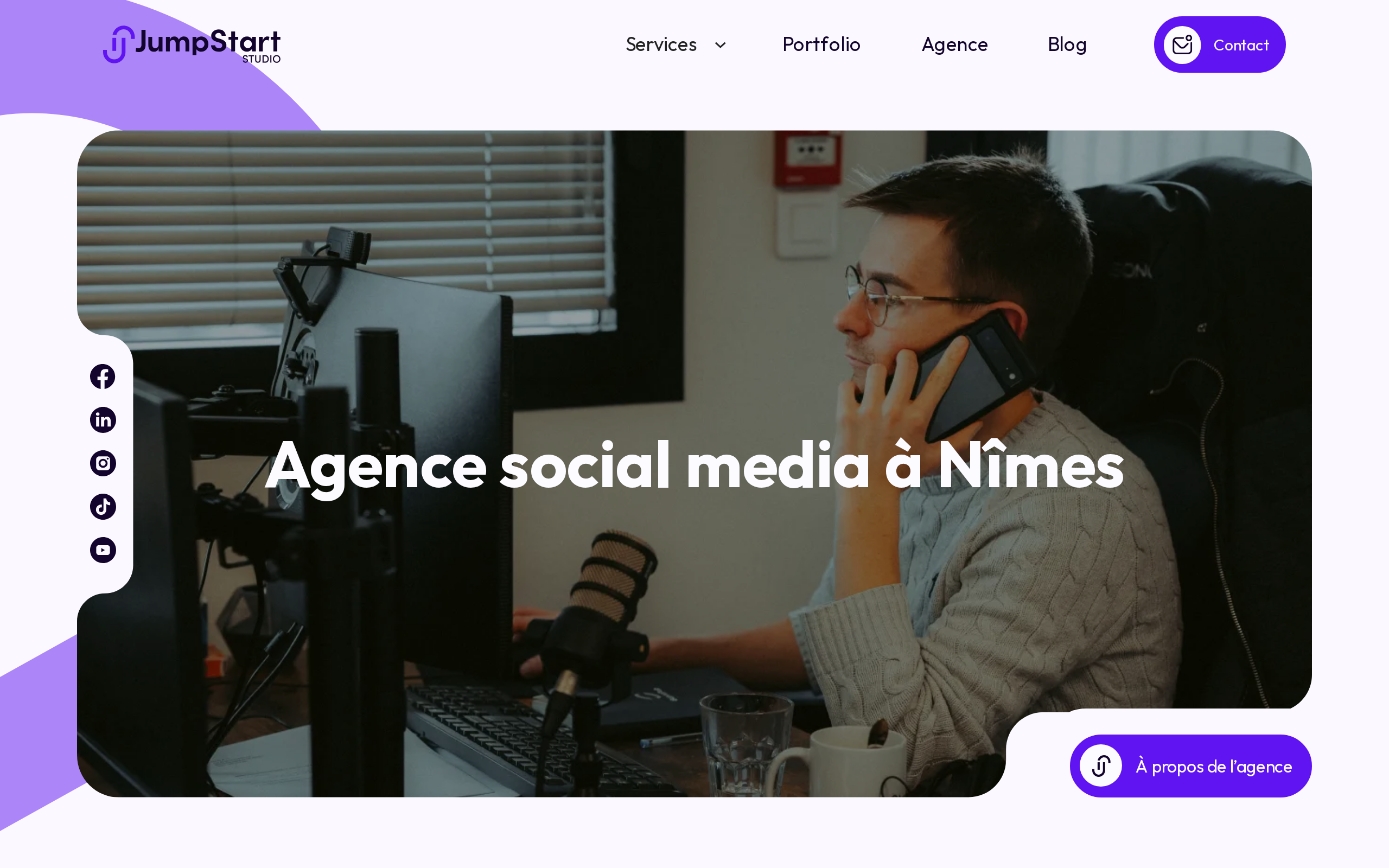 Aperçu du site JumpStart Studio