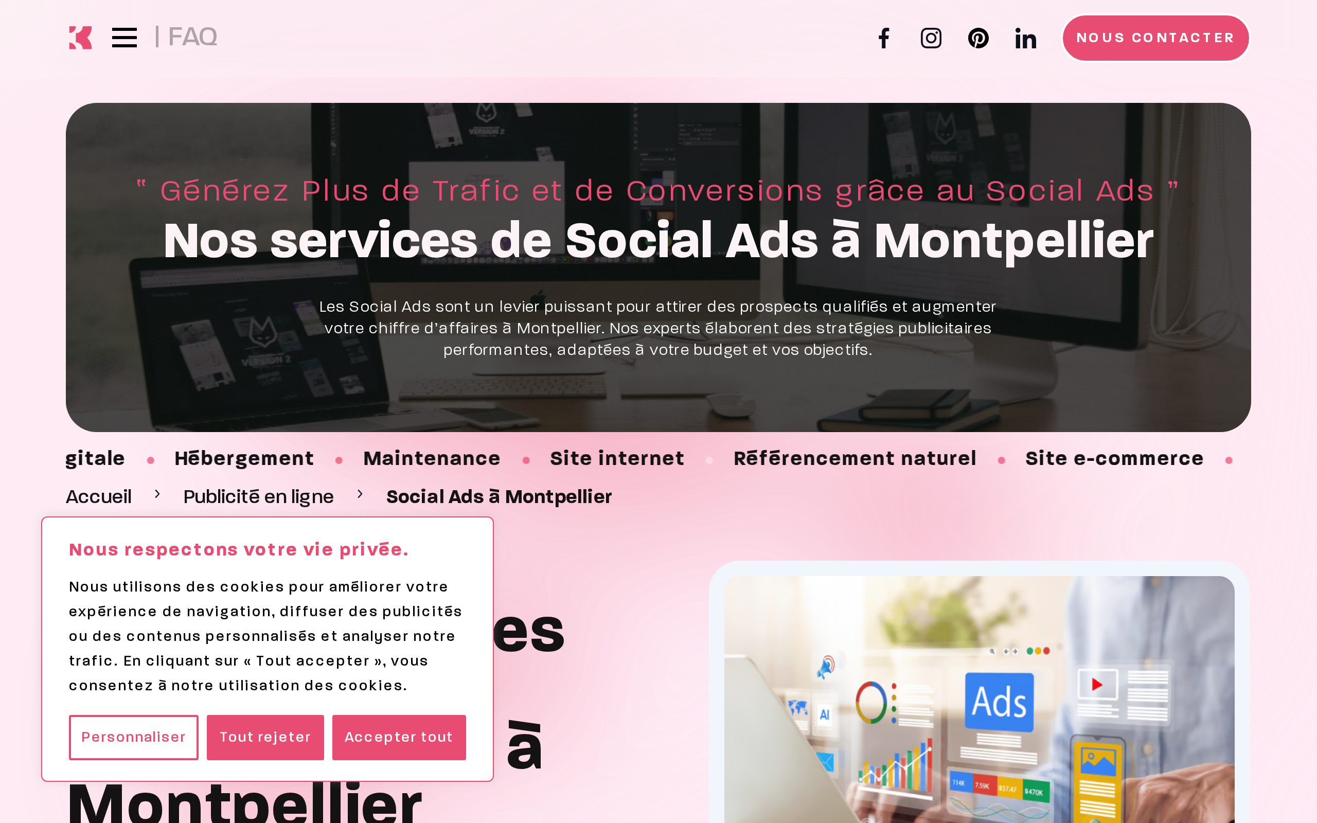 Aperçu du site Keiyo