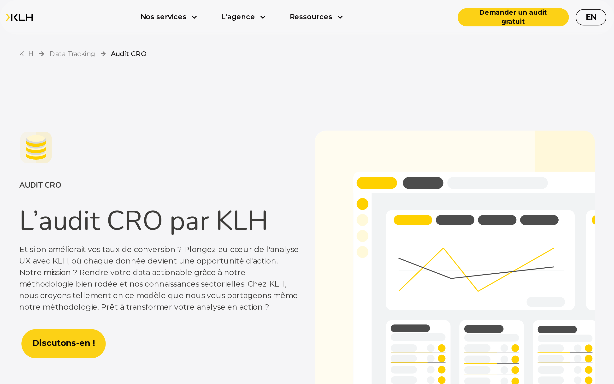 Aperçu du site KLH