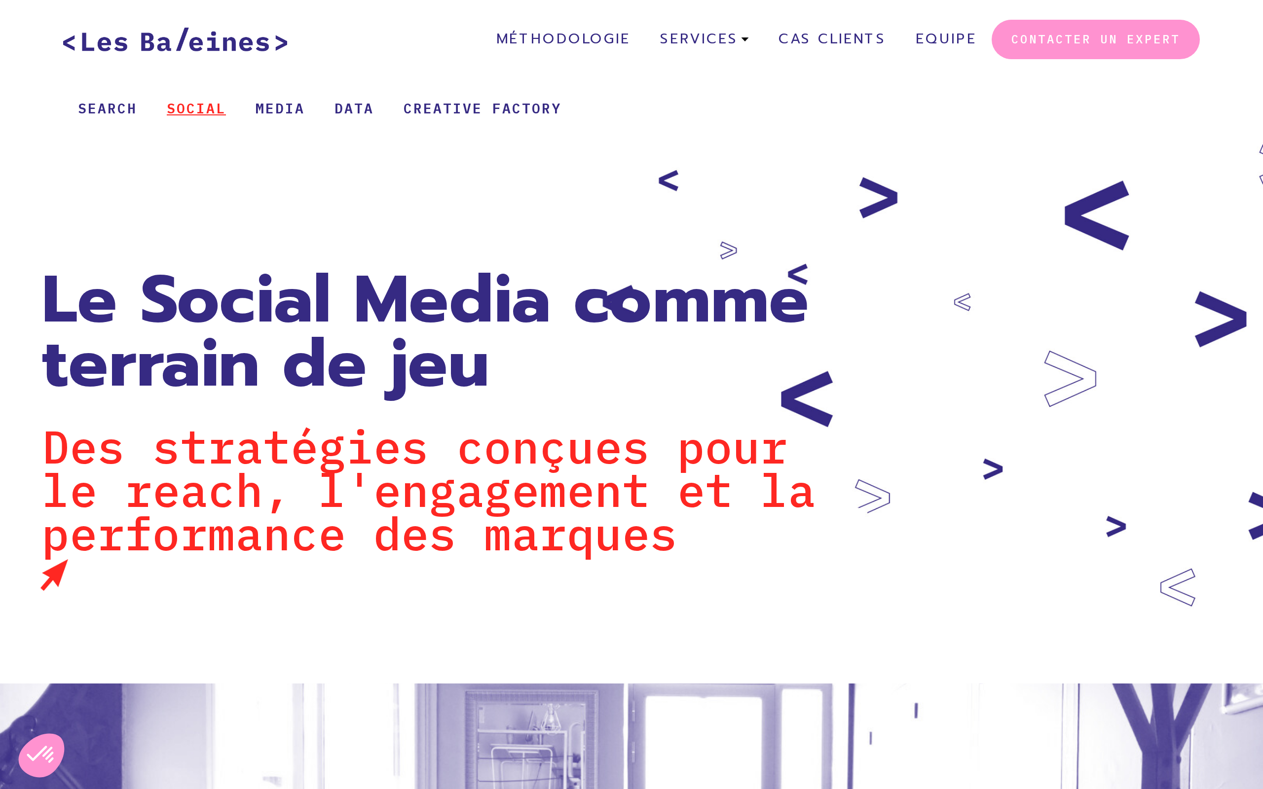 Aperçu du site Les Baleines