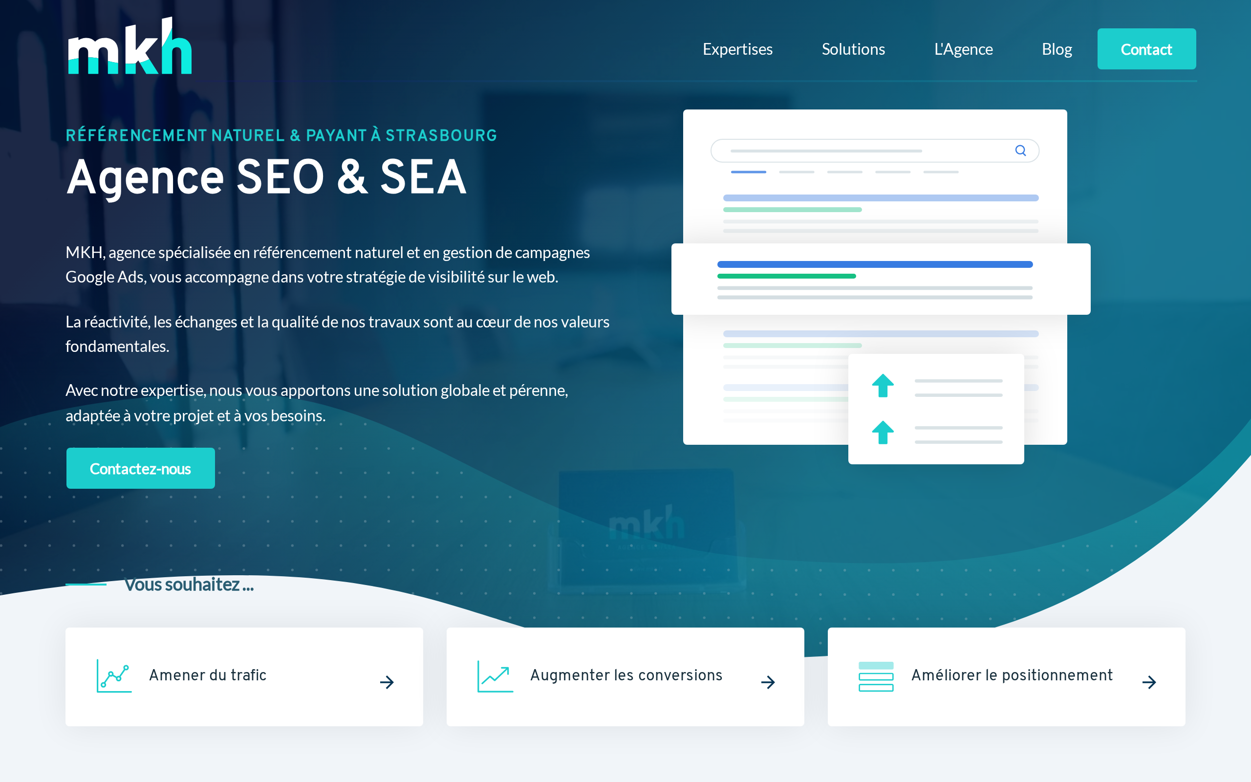 Aperçu du site MKH