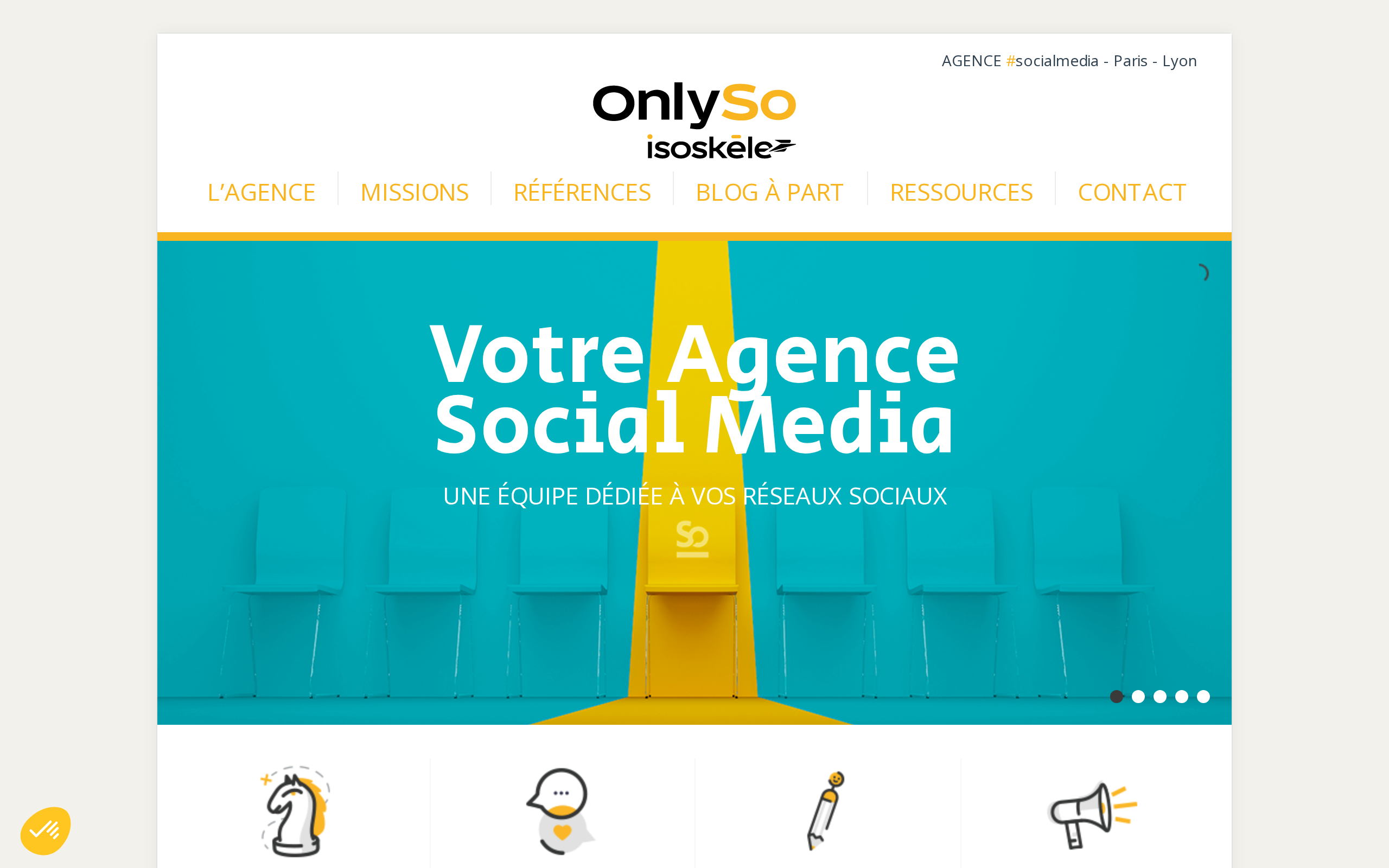 Aperçu du site OnlySo