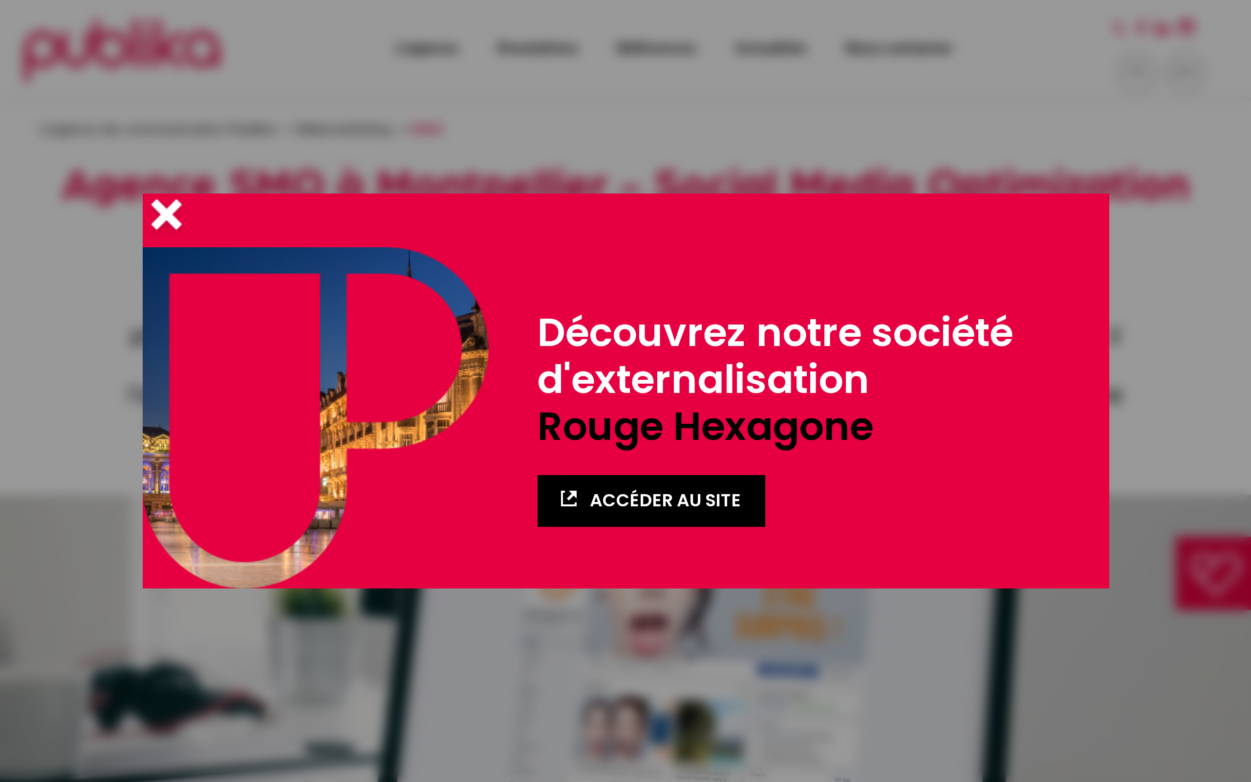 Aperçu du site Publika