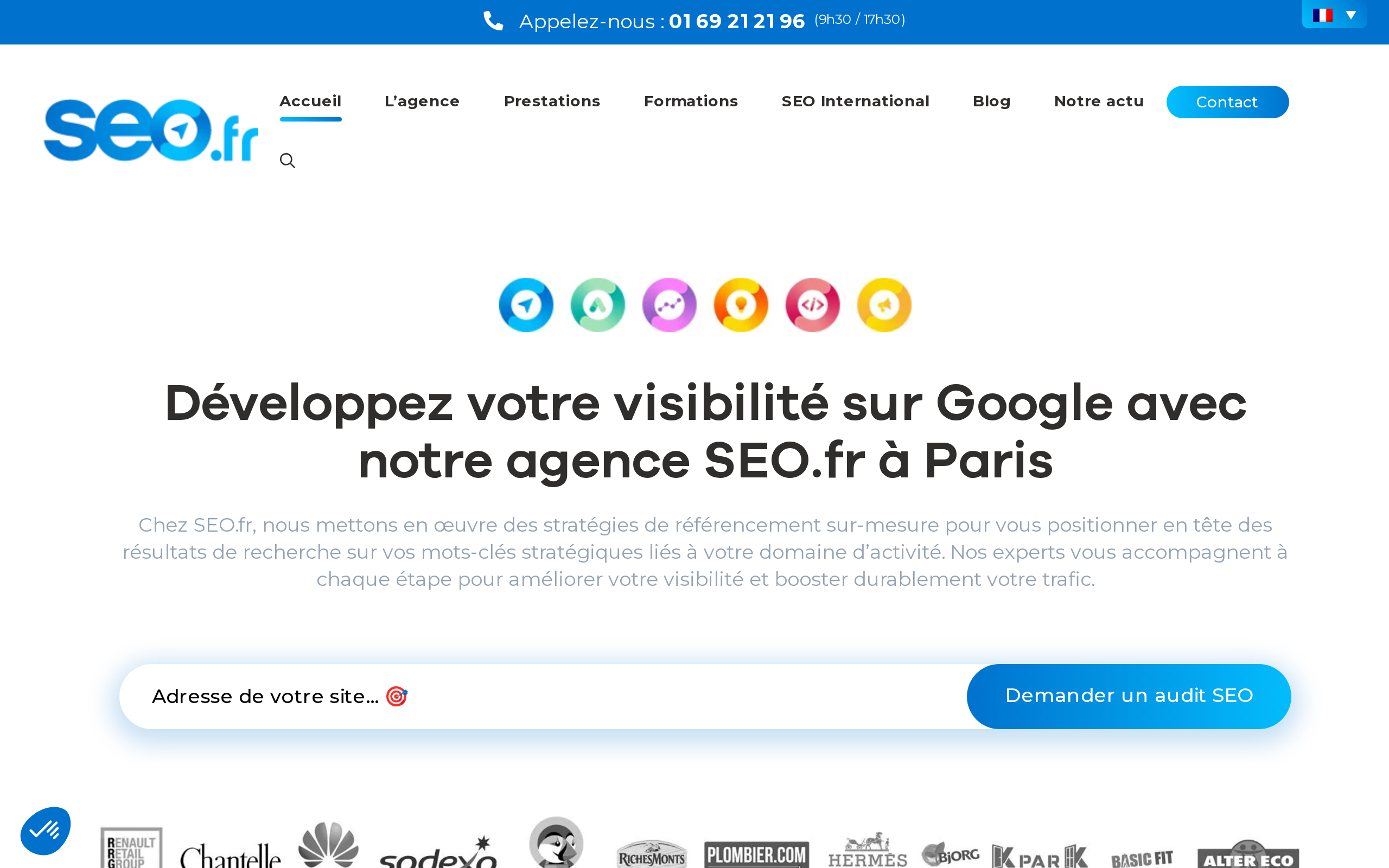Aperçu du site SEO.fr
