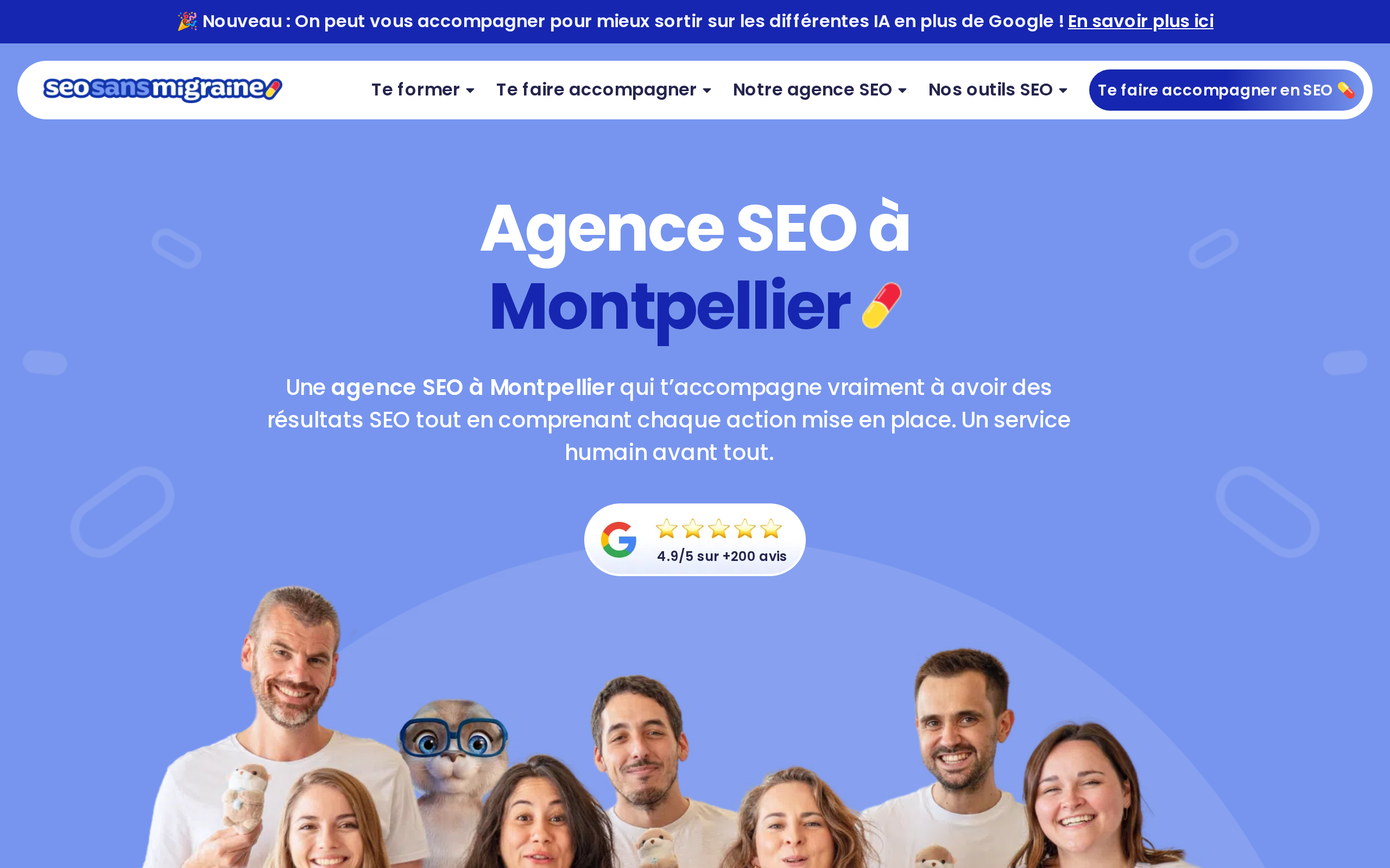 Aperçu du site SEO Sans Migraine