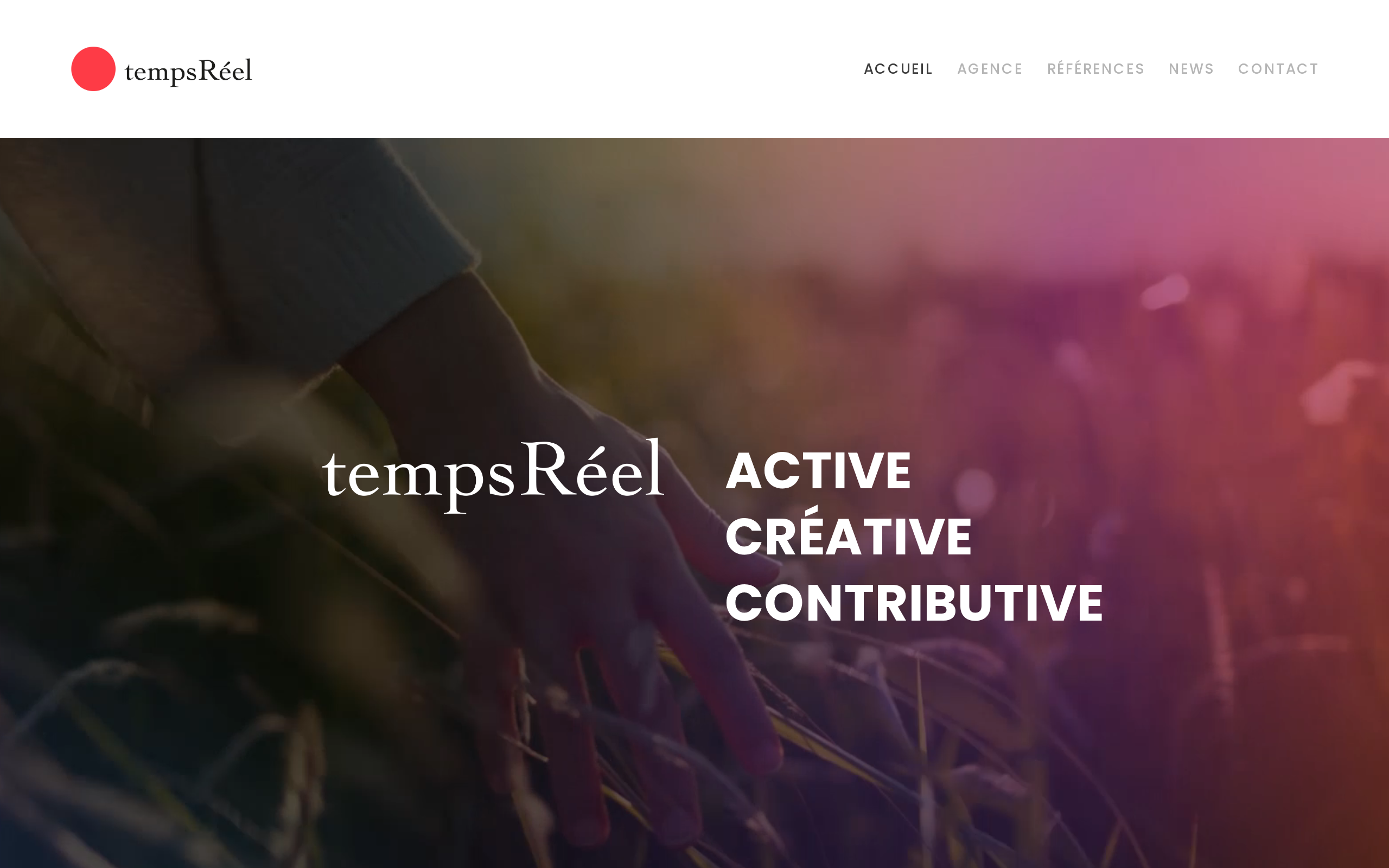 Aperçu du site tempsRéel