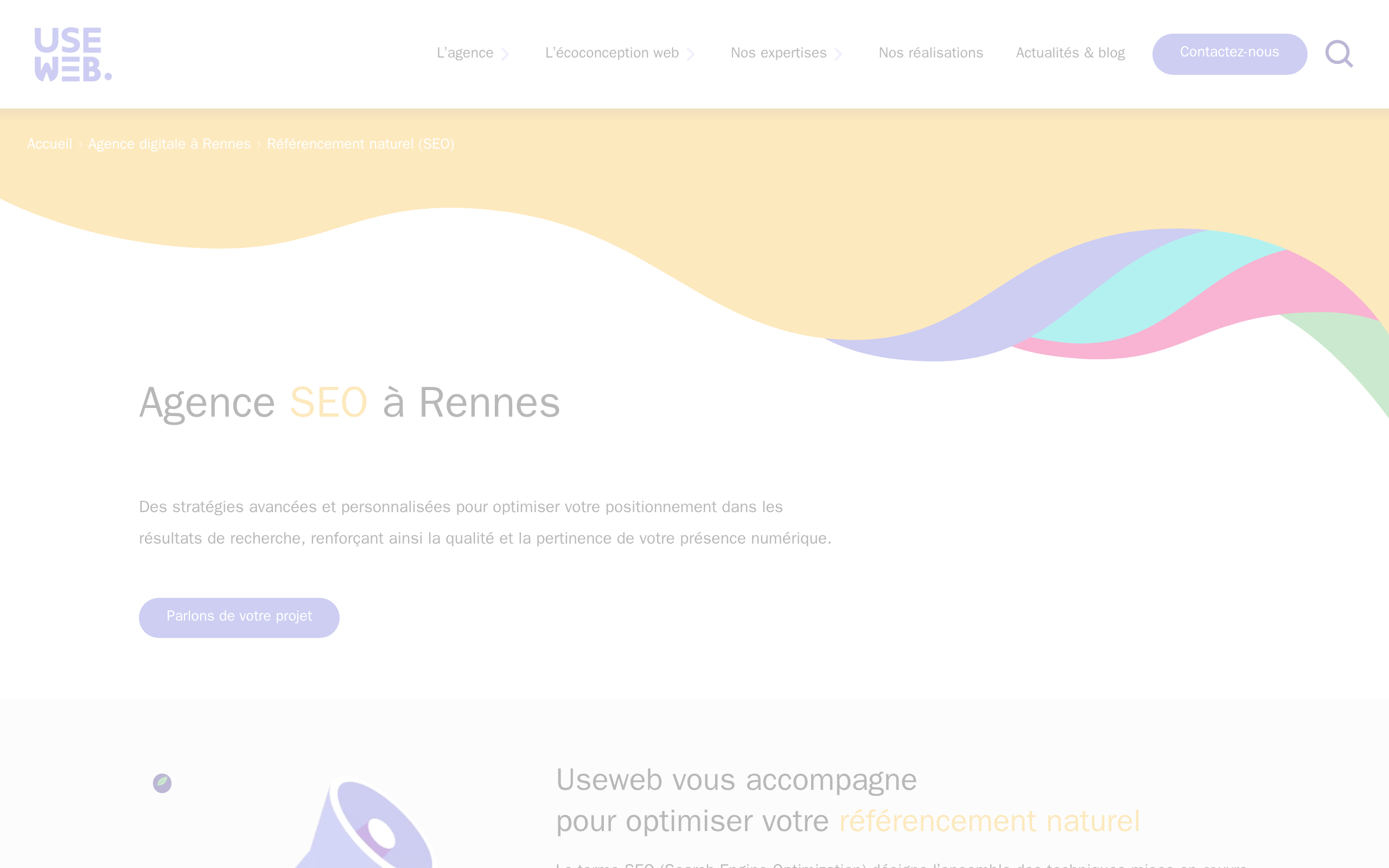 Aperçu du site Useweb