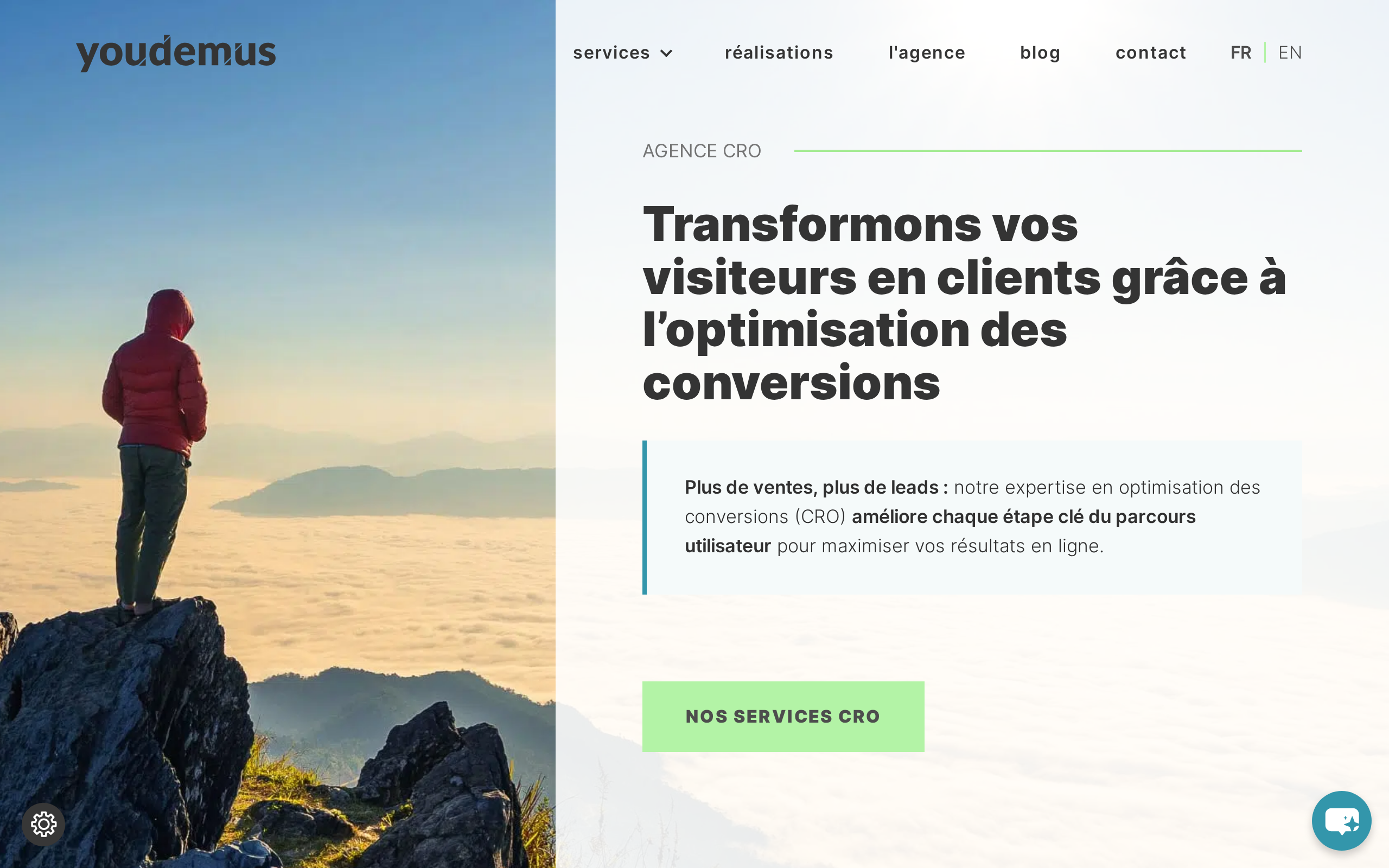 Aperçu du site Youdemus