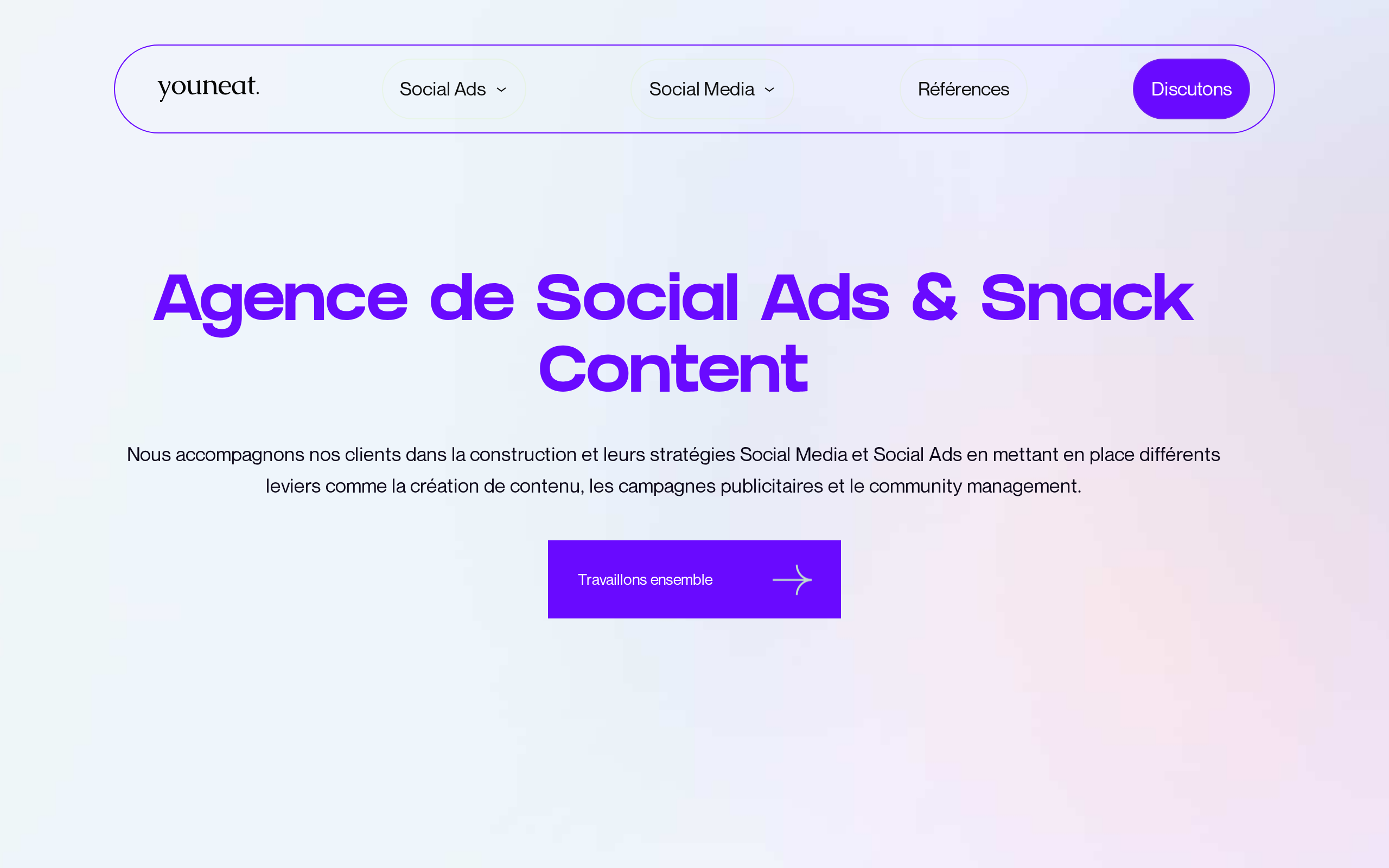Aperçu du site Youneat