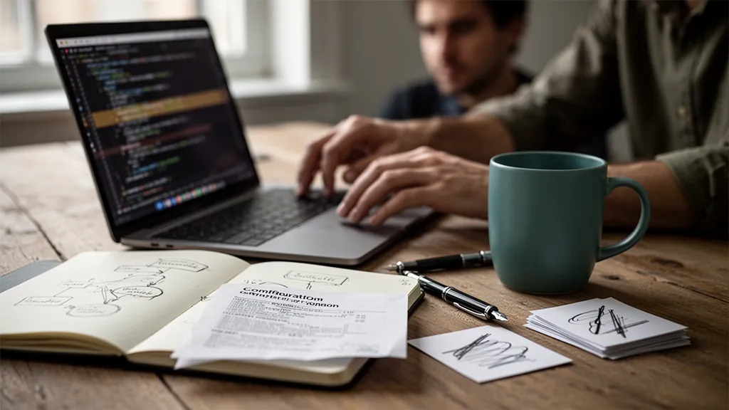 Écran avec terminal et éditeur de code Python, prompts sur l'écran